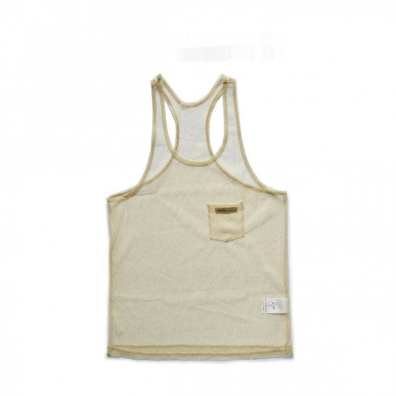 Men’s Mesh Tank Top – Lightweight Breathable Sleeveless Vest