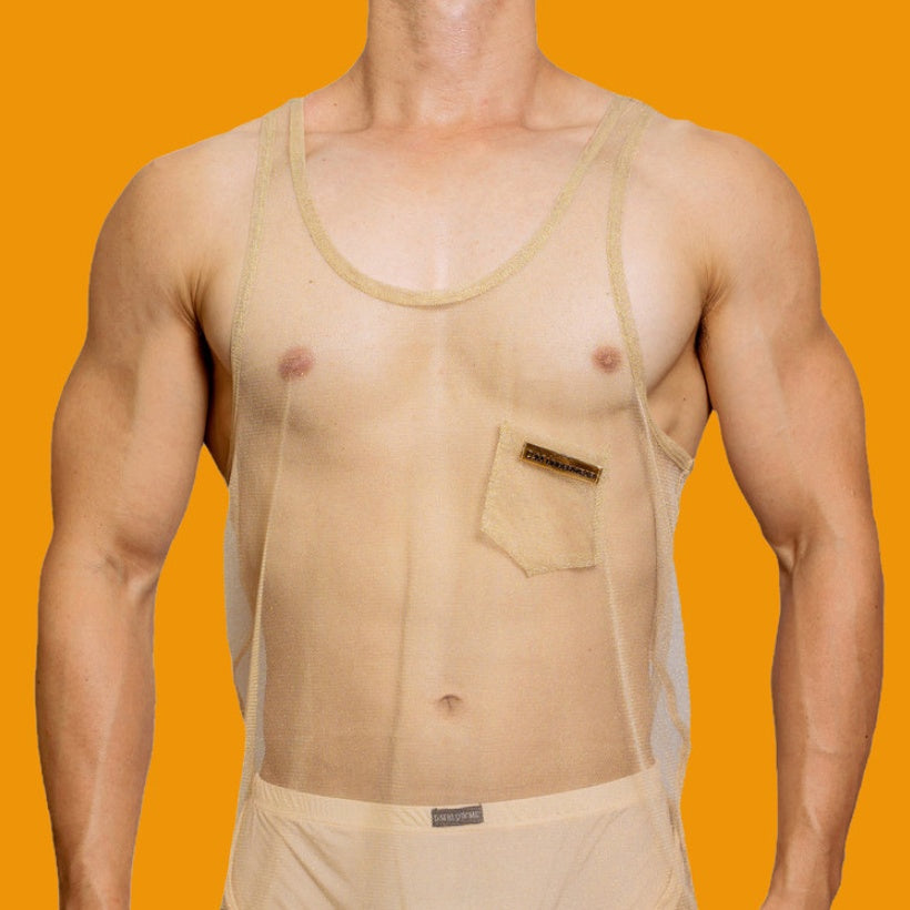 Men’s Mesh Tank Top – Lightweight Breathable Sleeveless Vest