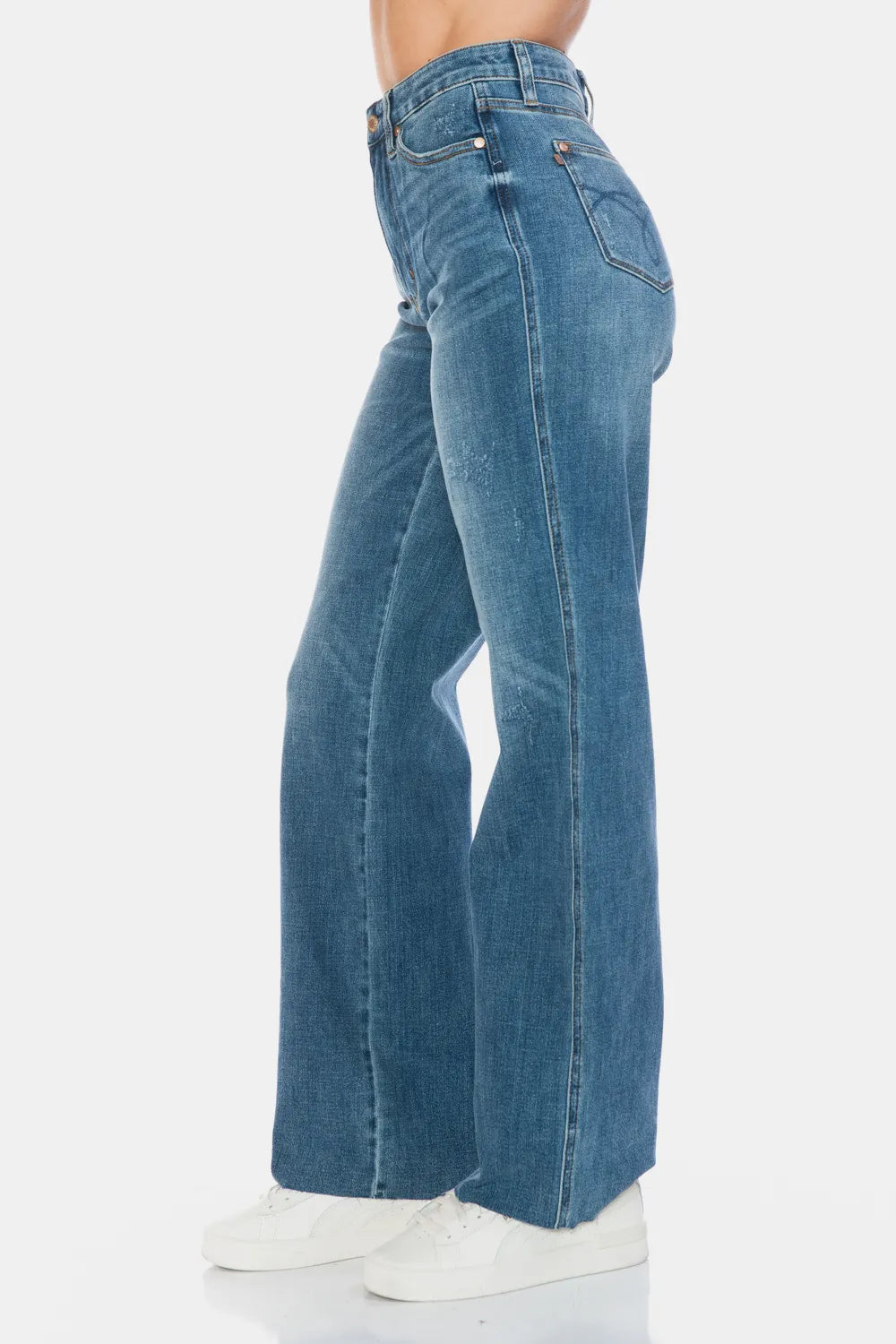 Judy Blue straight leg denim jeans for women