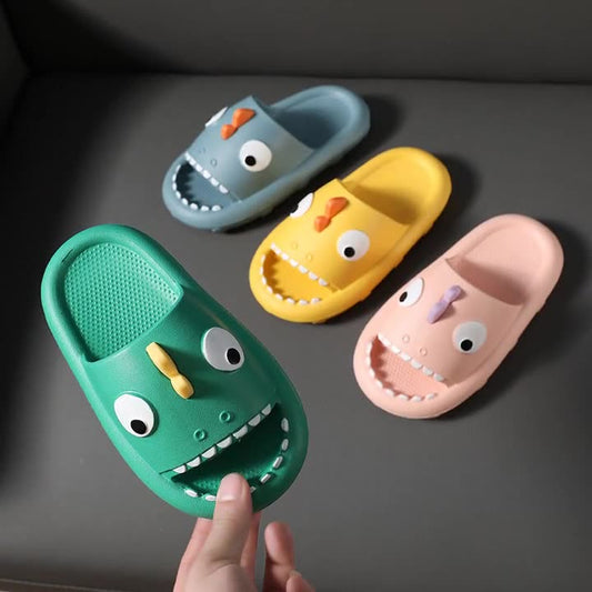 3d shark eva bathroom slippers for boys and girls