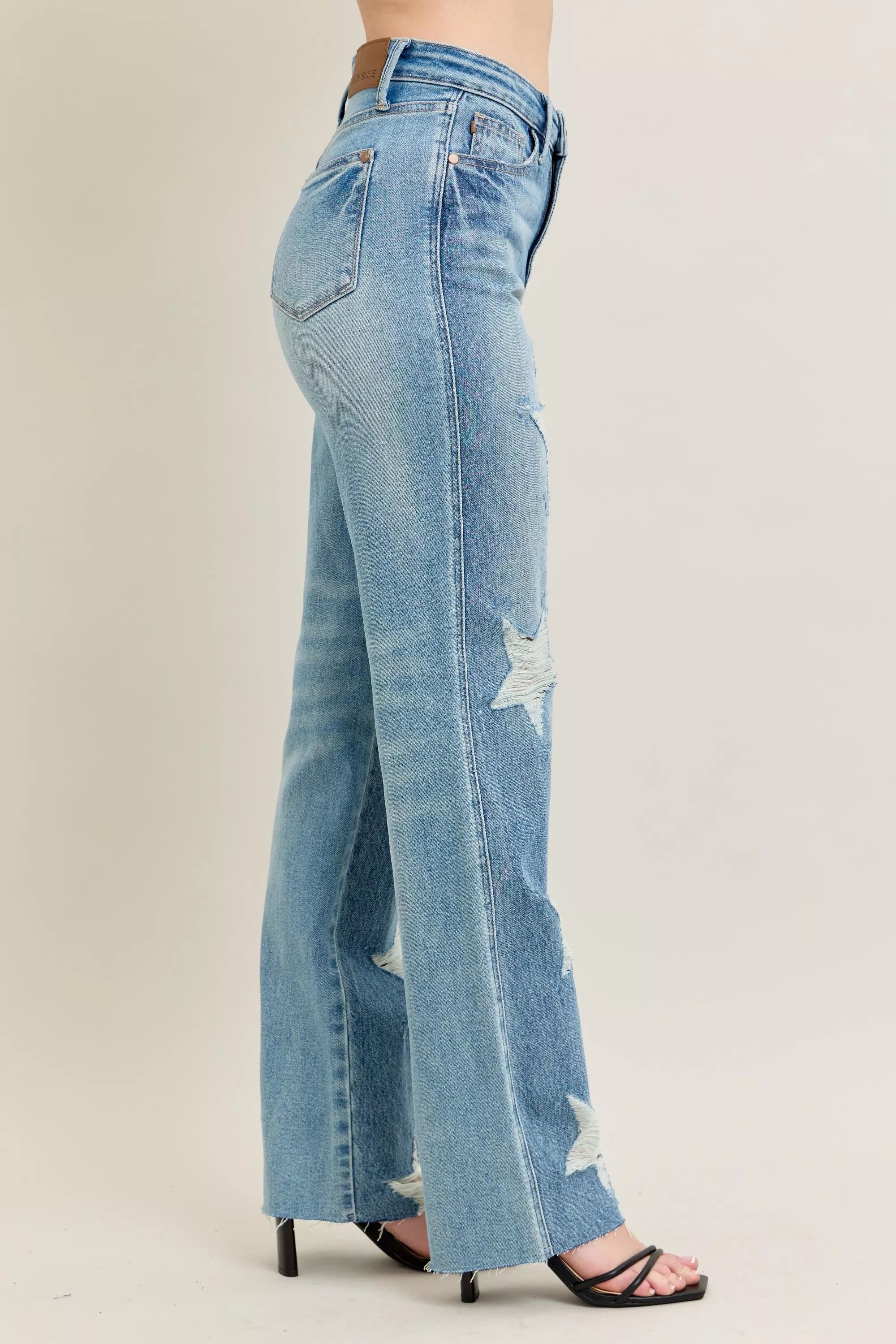 Vintage 90s straight leg denim jeans women